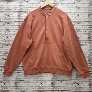 adidas Men's Rust Salmon Pullover Sweatshirt